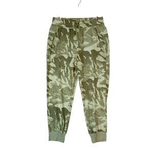 Calia Joggers‎ Women's Medium Green Camo Pull On Lightweight Athletic Athleisure